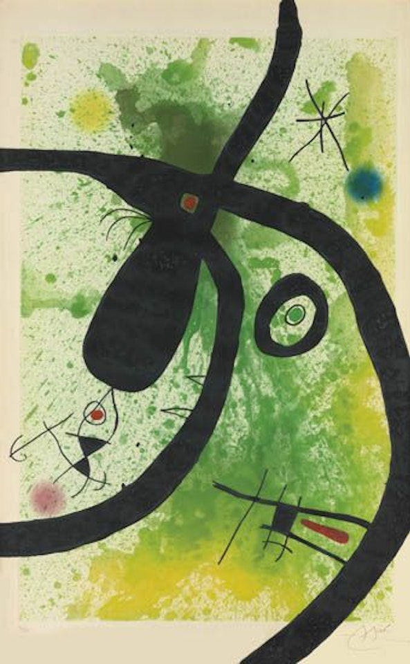 Le Chasseur de Pieuvres by Joan Miró
