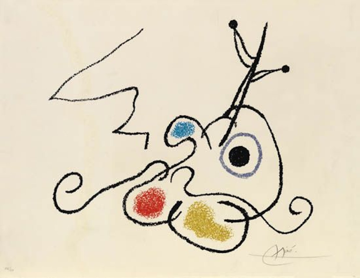 Ubu aux Baléares by Joan Miró