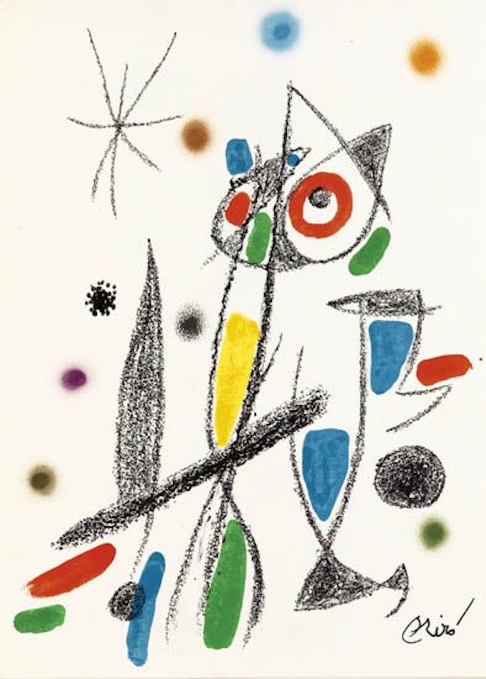 Maravillas con Variaciones Acrósticas by Joan Miró