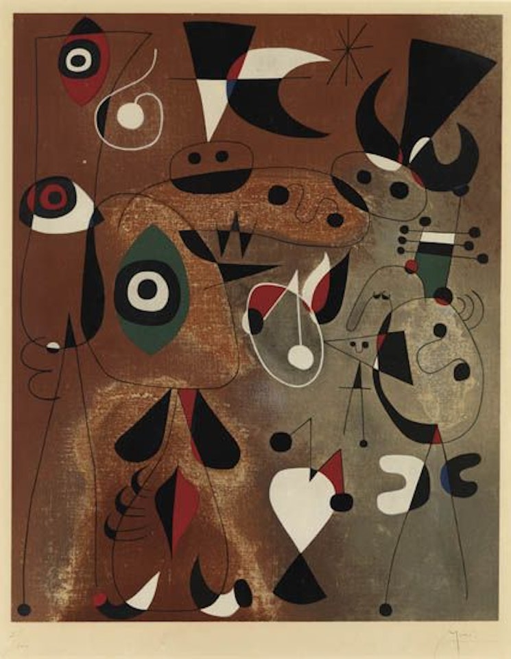 Composition by Joan Miró