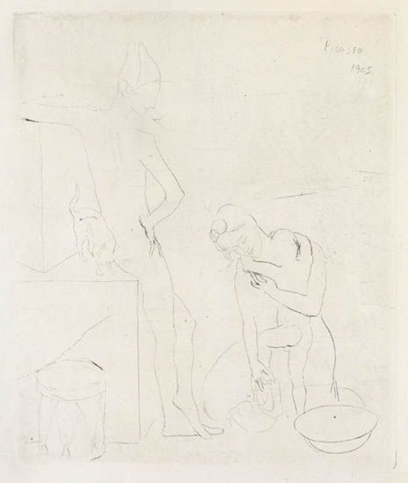 Le Bain by Pablo Picasso