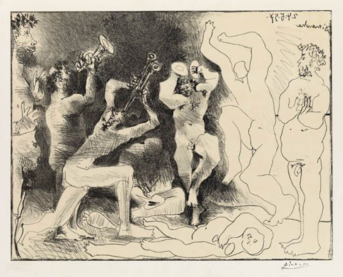 La Danse des Faunes by Pablo Picasso