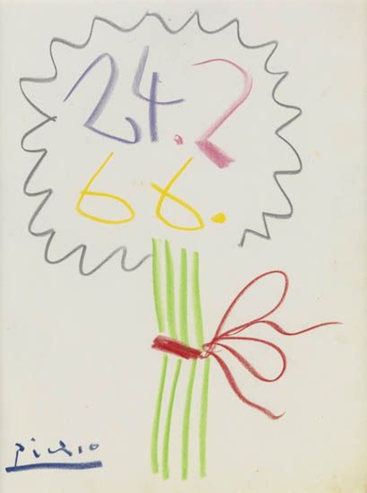 Bouquet pour Jacqueline Picasso by Pablo Picasso