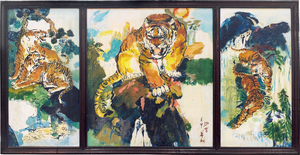 Roaring Tigers by Sha Qi