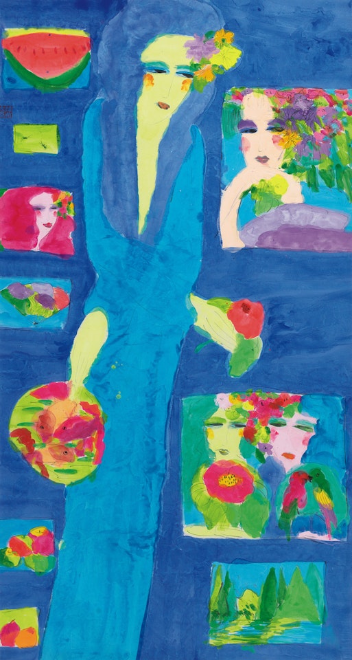 Lady by Walasse Ting