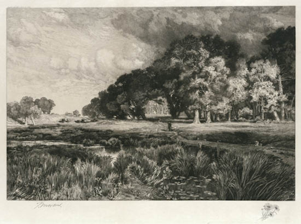 Long Island Landscape by Thomas Moran