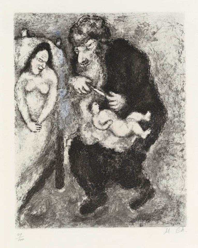 La Circoncision by Marc Chagall