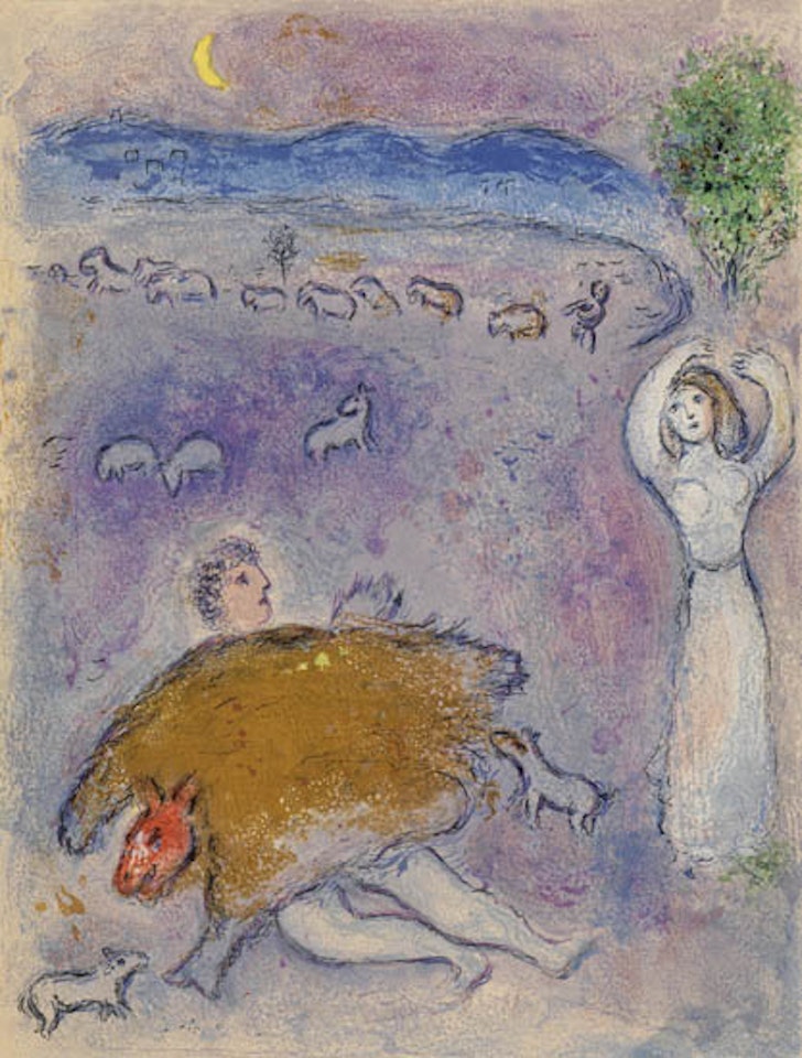 La Ruse de Dorcon by Marc Chagall