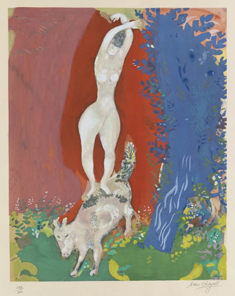 Femme de Cirque by Marc Chagall