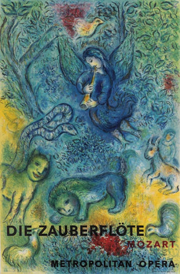 The Magic Flute by Marc Chagall