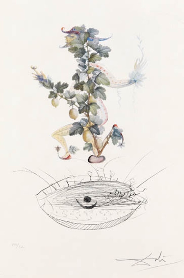 Réverence du Groseillier by Salvador Dali