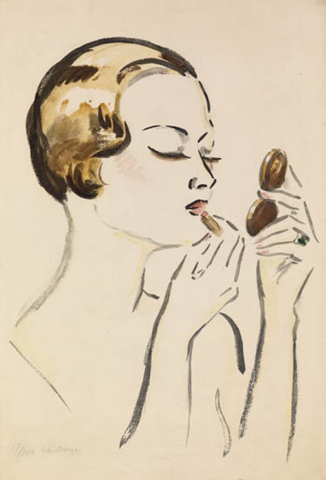 Femme se Maquillant by Kees van Dongen