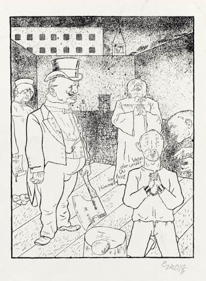 Das Vaterunser by George Grosz