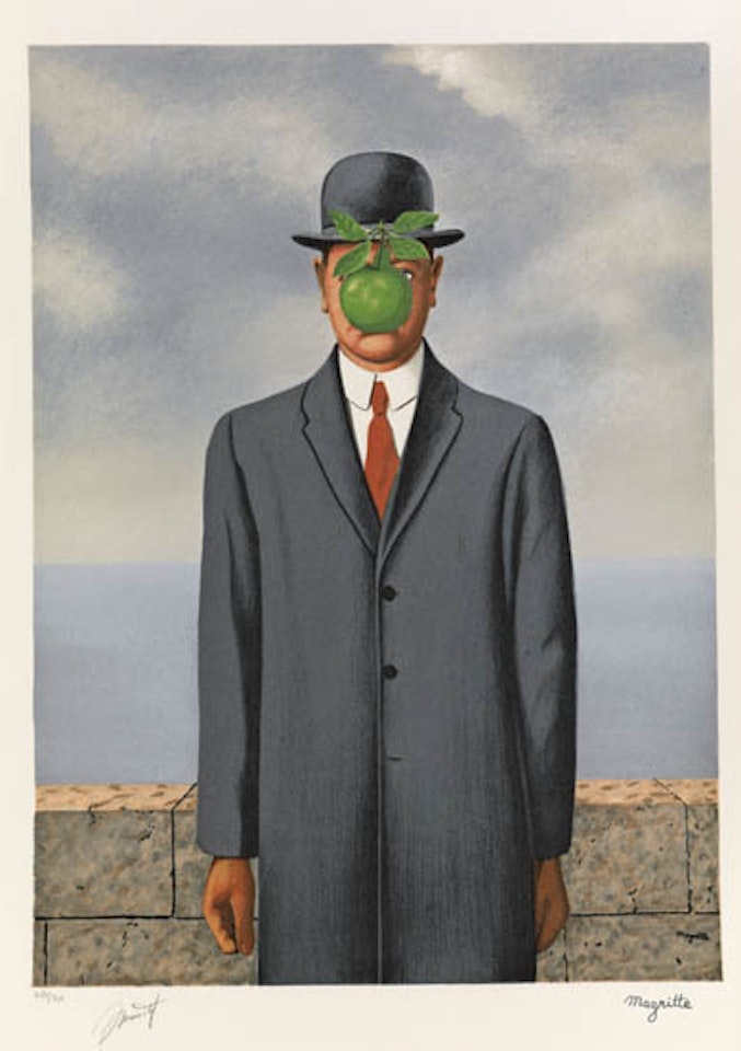 Le Fils de l'Homme by René Magritte