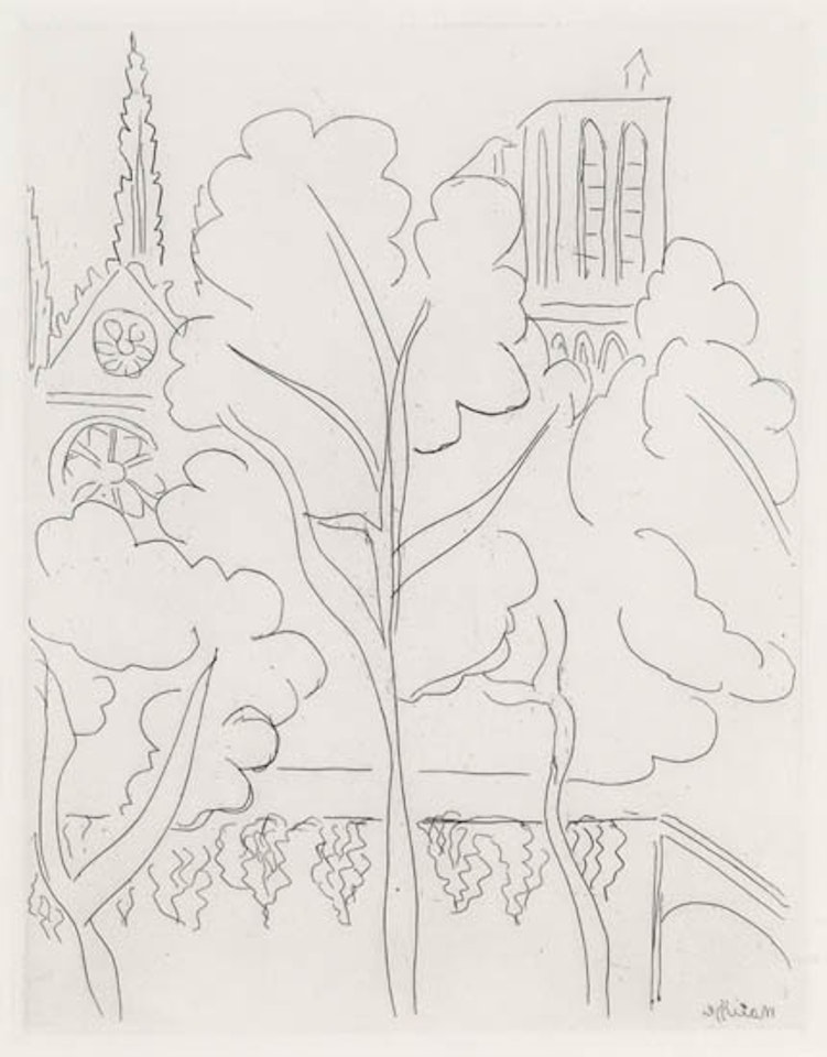 La Cité--Notre Dame by Henri Matisse