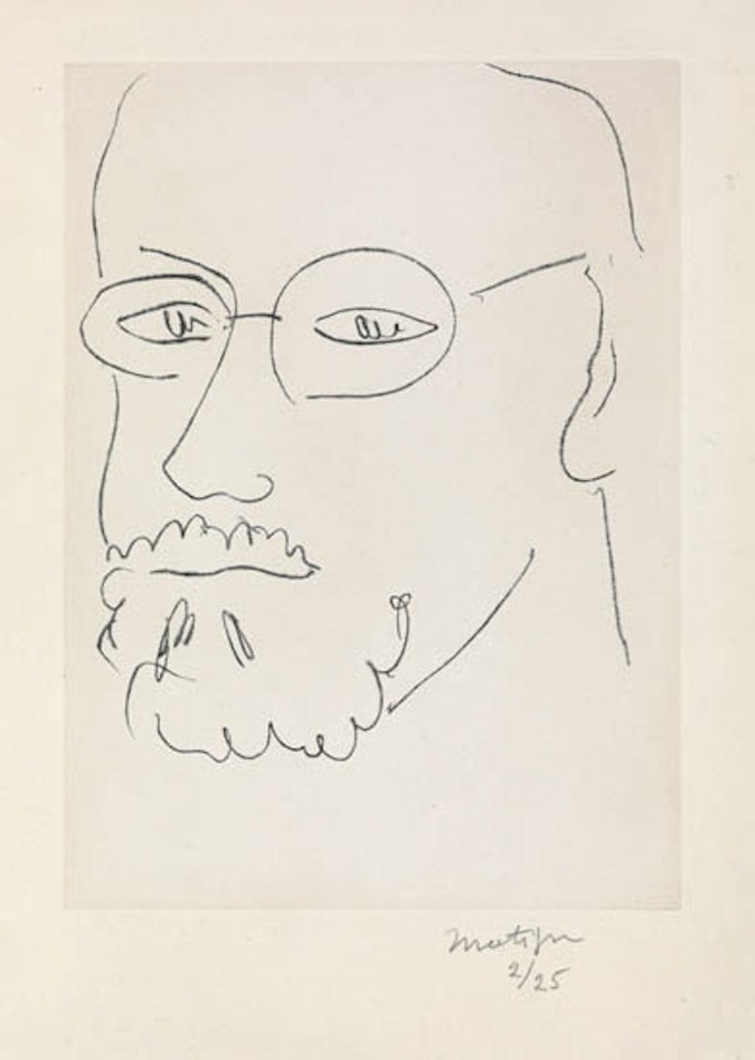 Autoportrait de trois-quarts by Henri Matisse