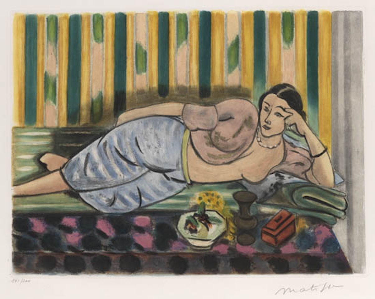 Odalisque au coffret rouge by Henri Matisse