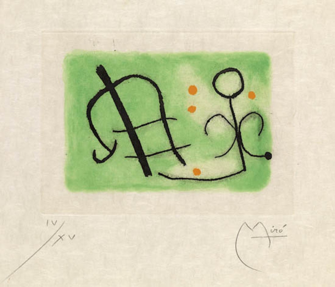 Fusées by Joan Miró