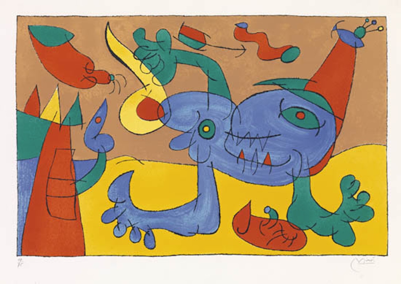 Ubu Roi by Joan Miró