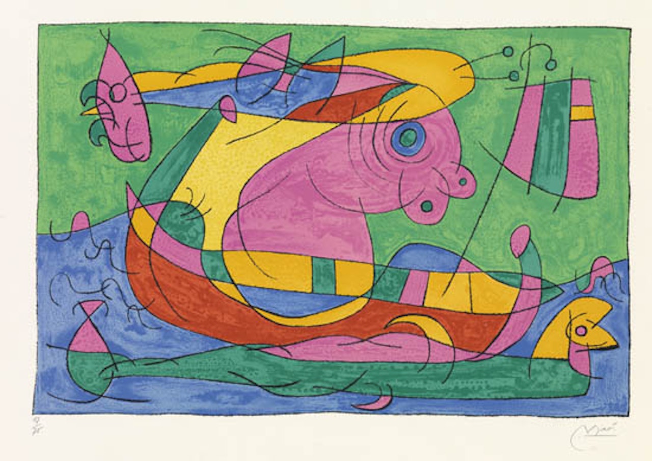 Ubu Roi by Joan Miró