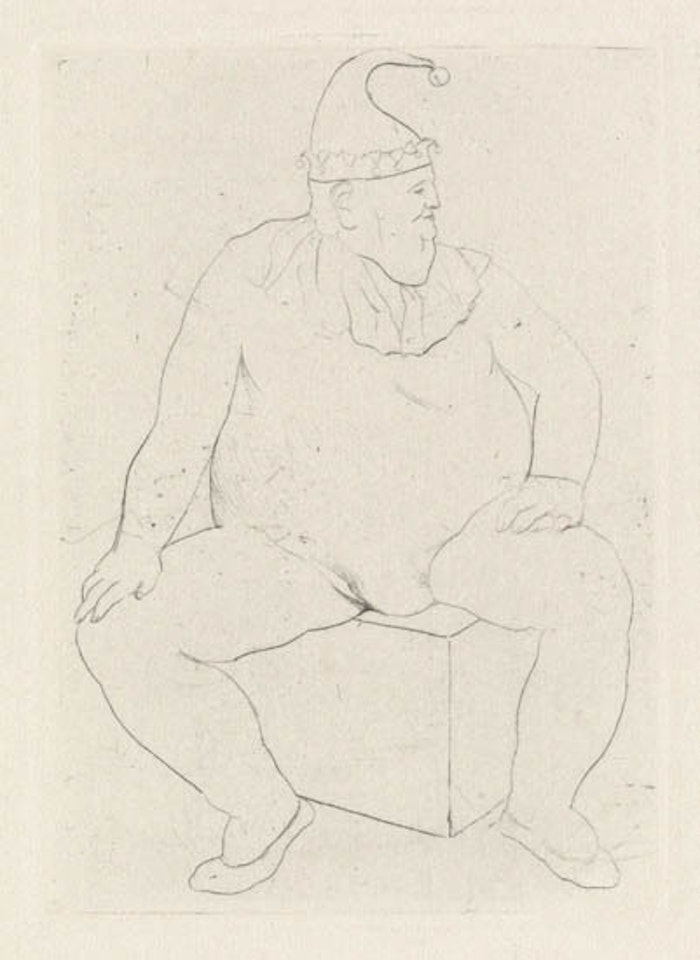 La Saltimbanque au Repos by Pablo Picasso