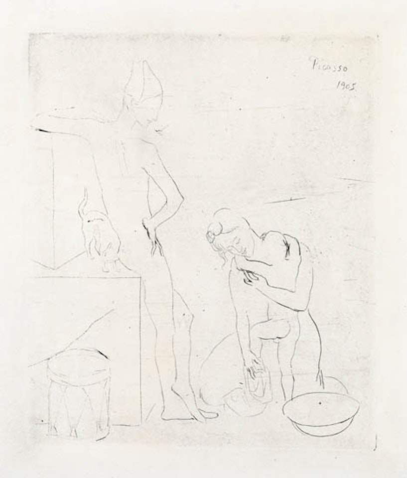 Le Bain by Pablo Picasso