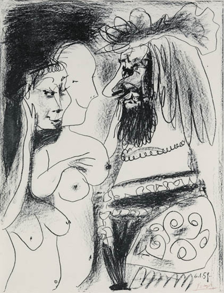 Le Vieux Roi by Pablo Picasso