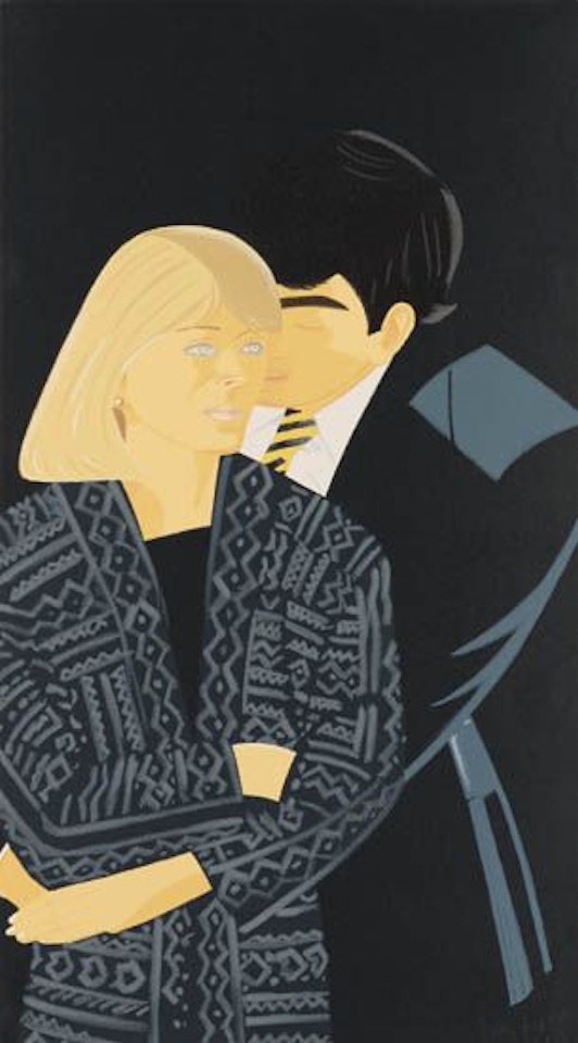 Vicki and Wally by Alex Katz