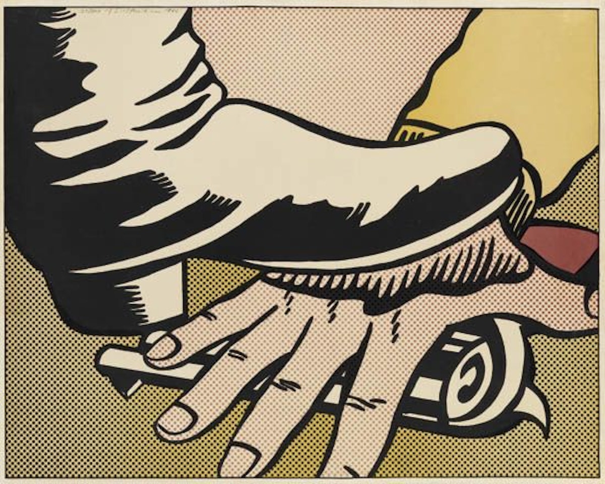 Foot and Hand by Roy Lichtenstein