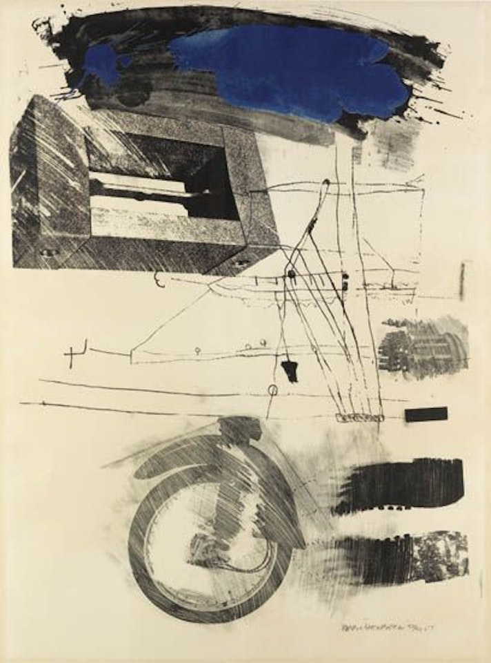 Test Stone 6 by Robert Rauschenberg