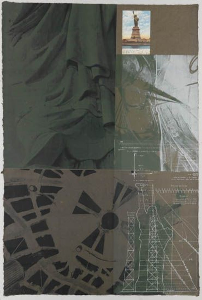 Statue of Liberty by Robert Rauschenberg