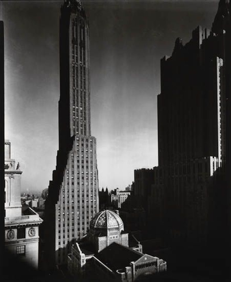 Group of 13 choice photographs of New York City by Berenice Abbott