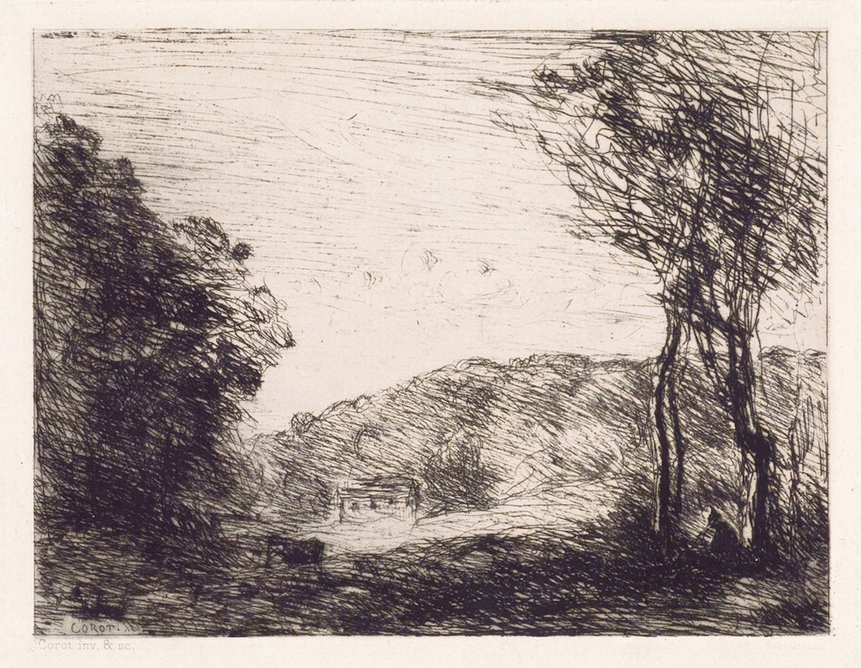 Souvenir de Toscane by Jean Baptiste Camille Corot
