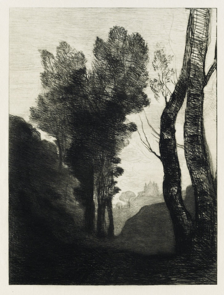 Environs de Rome by Jean Baptiste Camille Corot