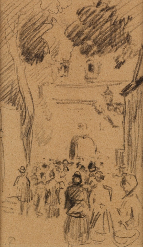 Le Marché a Gisors by Camille Pissarro