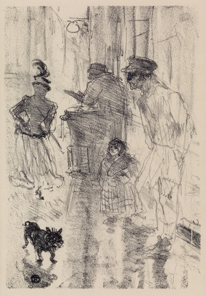 Le Marchand de Marrons by Henri de Toulouse-Lautrec