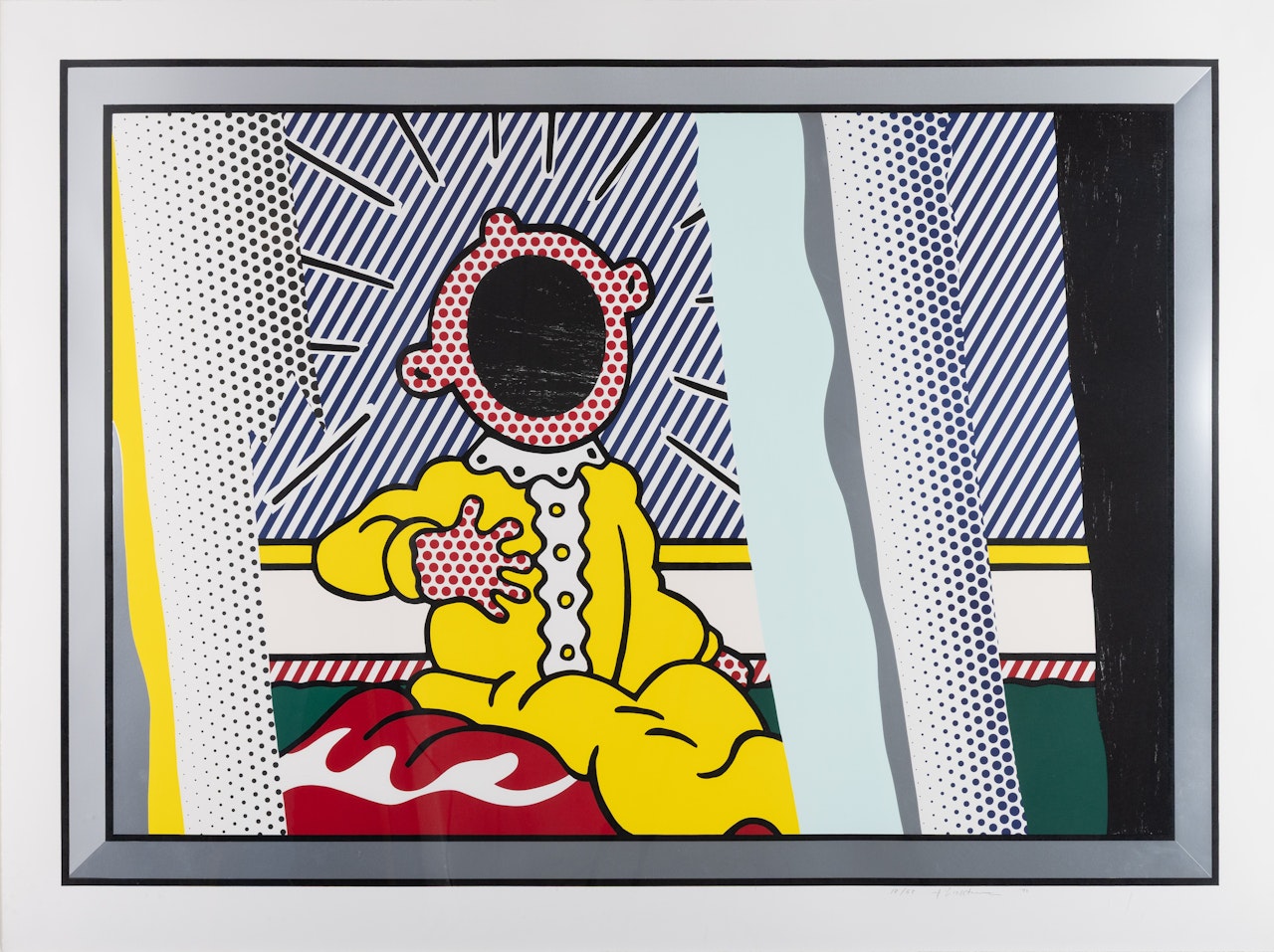 Reflections on the Scream , from Reflections by Roy Lichtenstein