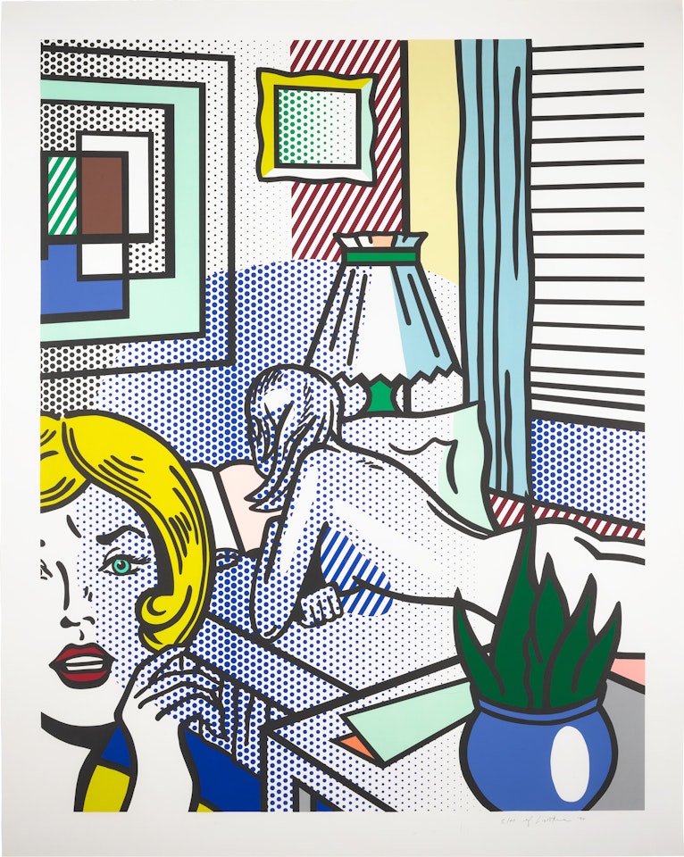 Roommates , from Nudes Series by Roy Lichtenstein