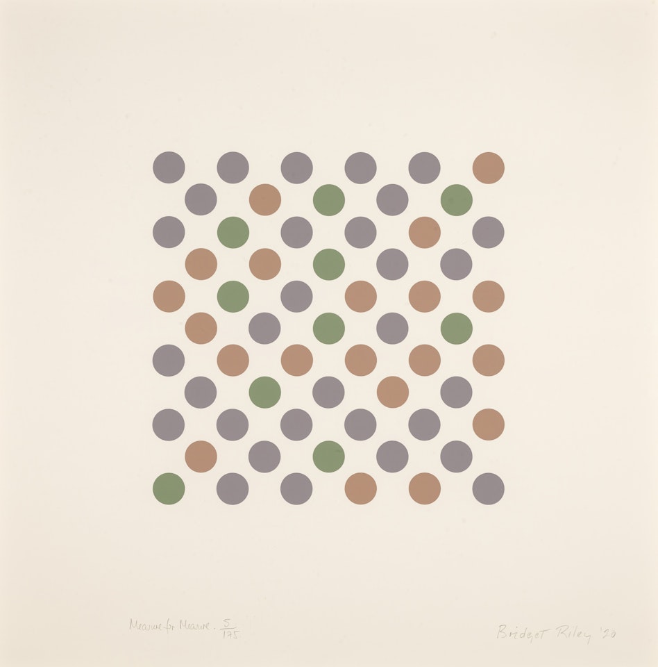 Measure for Measure by Bridget Riley