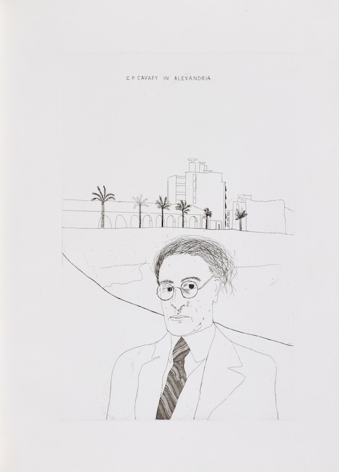 Illustrations for Fourteen Poems by C. P. Cavafy by David Hockney