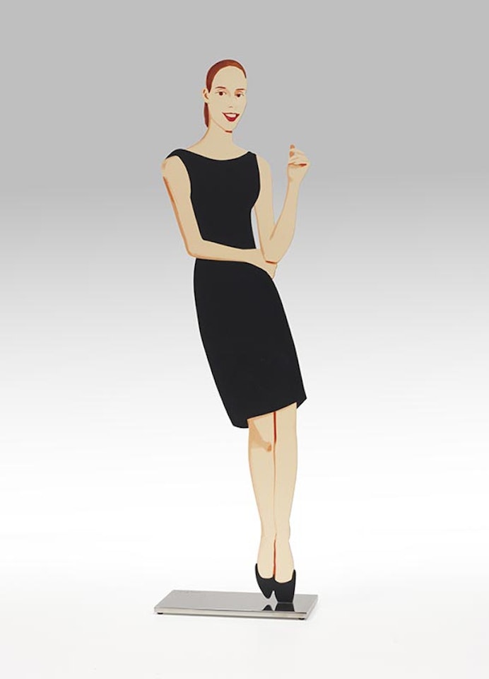 Black Dress 5 (Ulla) by Alex Katz