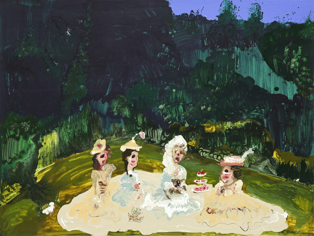 Ladies Picnic (Déjeuner sur l"herbe) by Genieve Figgis
