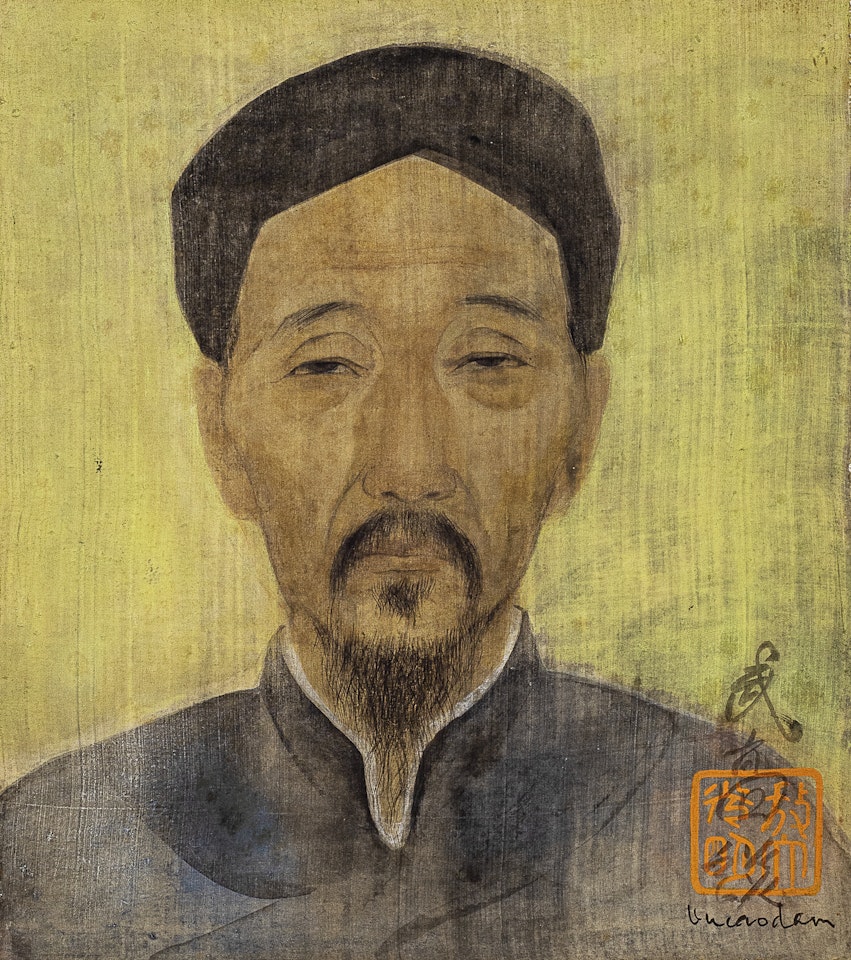 Portrait d"homme (Portrait of a Man) by Vu Cao Dam