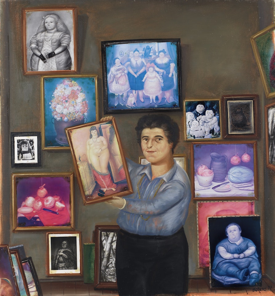 Portrait of Nadine Haim by Fernando Botero