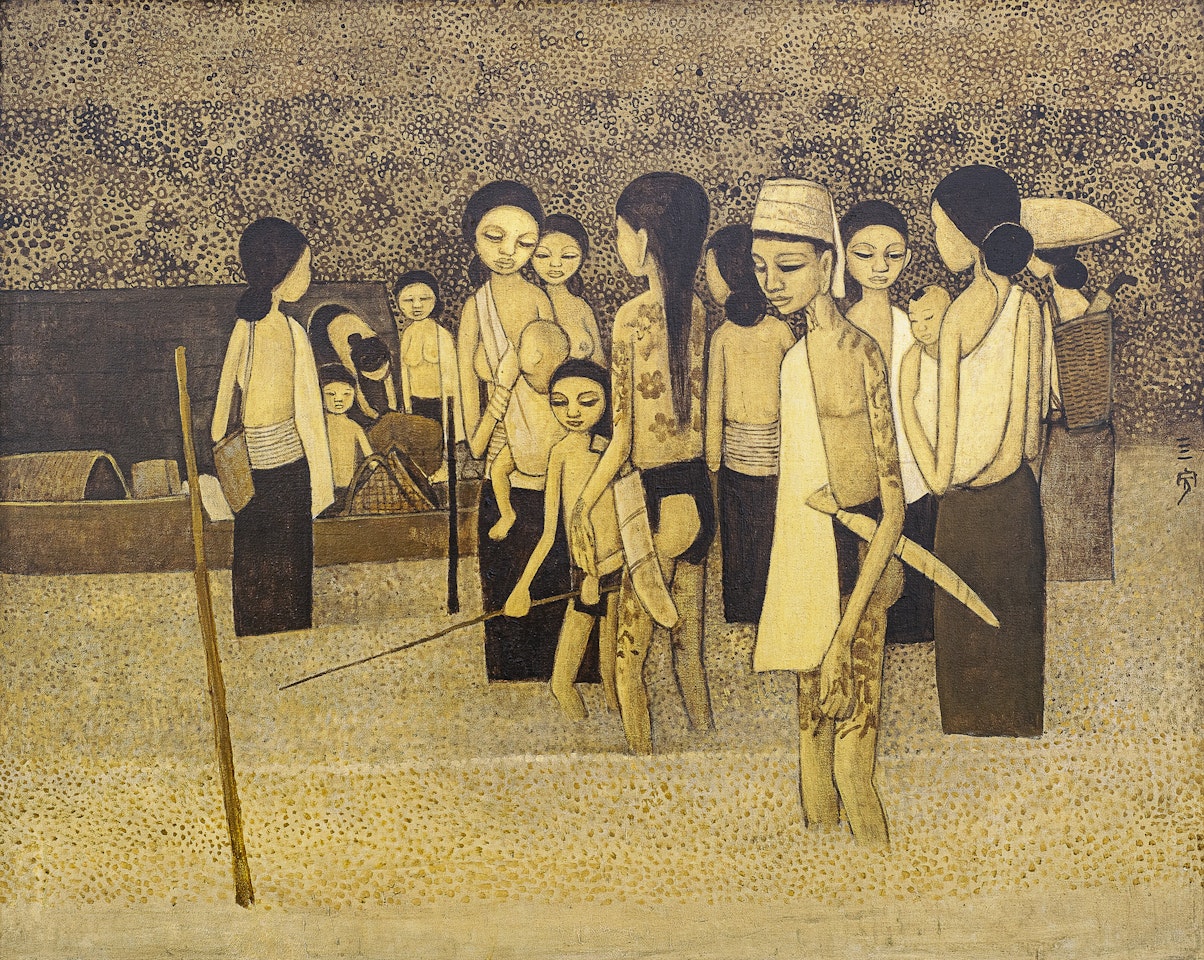 Sarawak Life by Cheong Soo Pieng