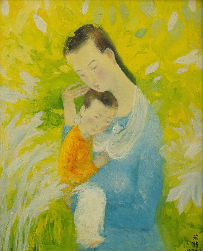 Mother and Child by Le Pho