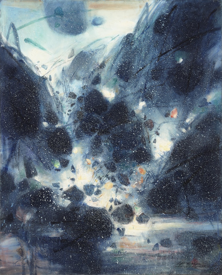 Explosion celeste by Chu Teh-Chun