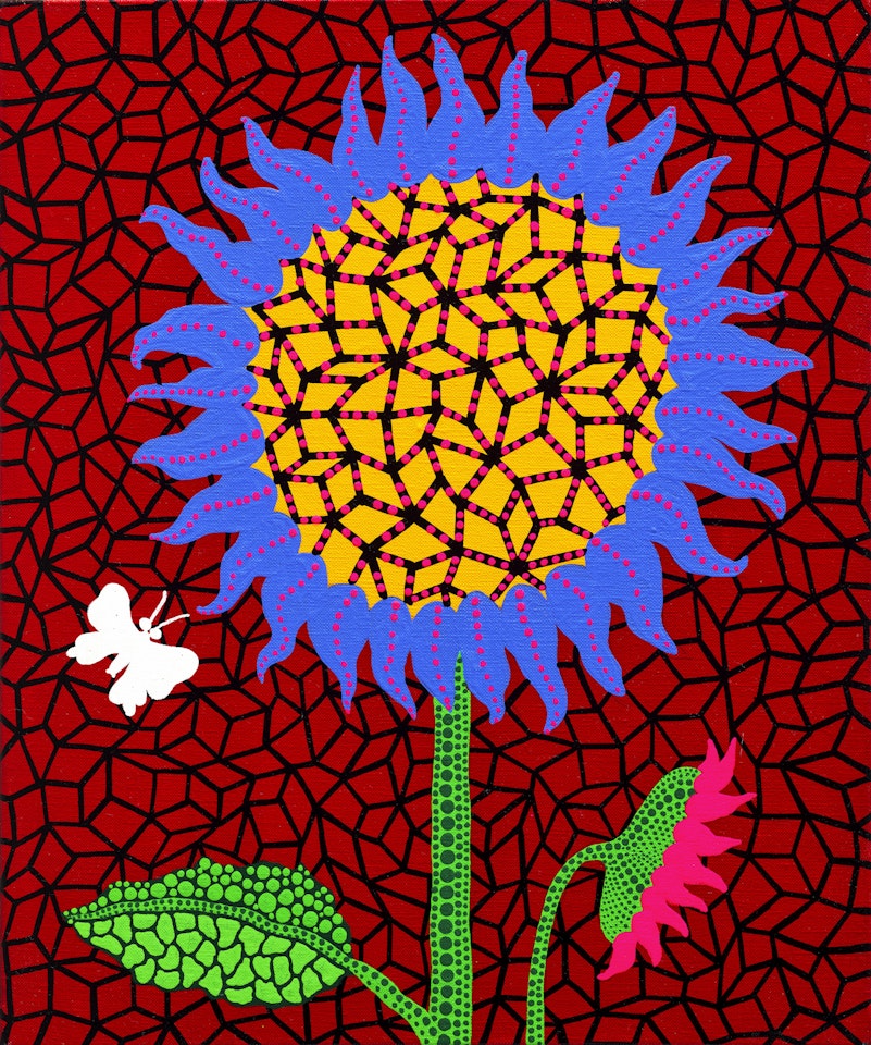 Sunflower by Yayoi Kusama