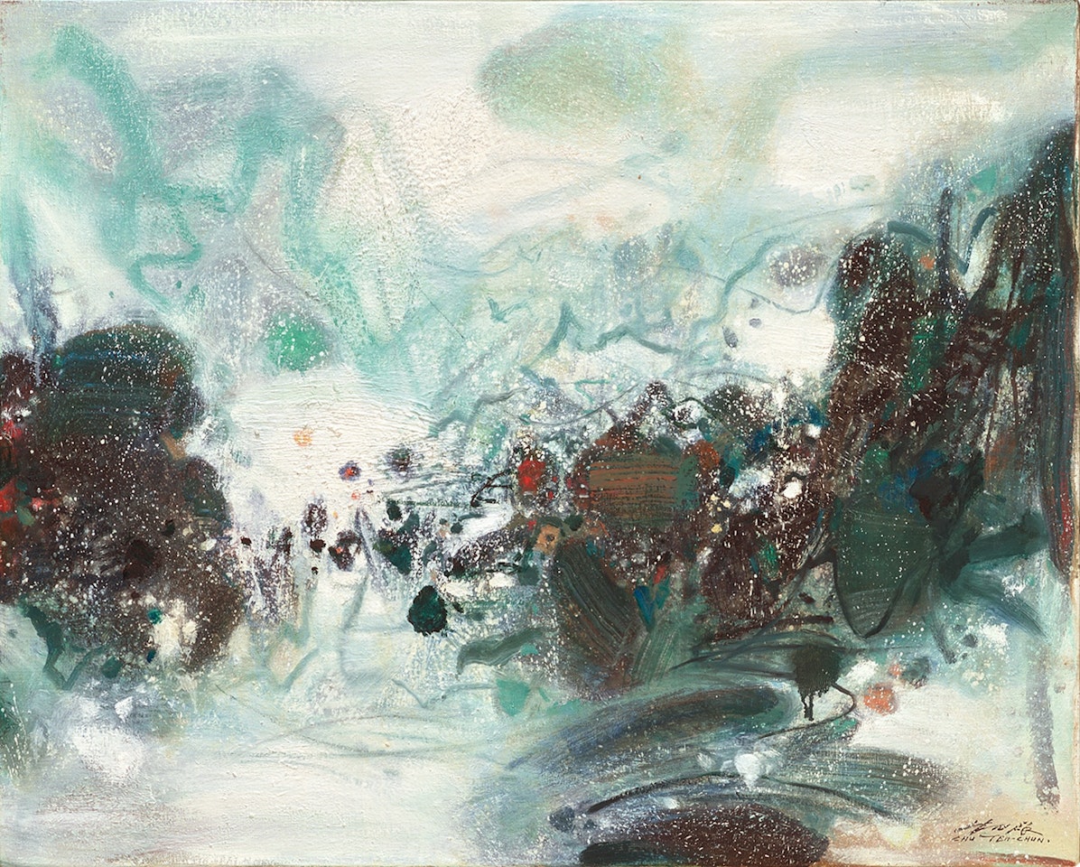 Neige de mai by Chu Teh-Chun