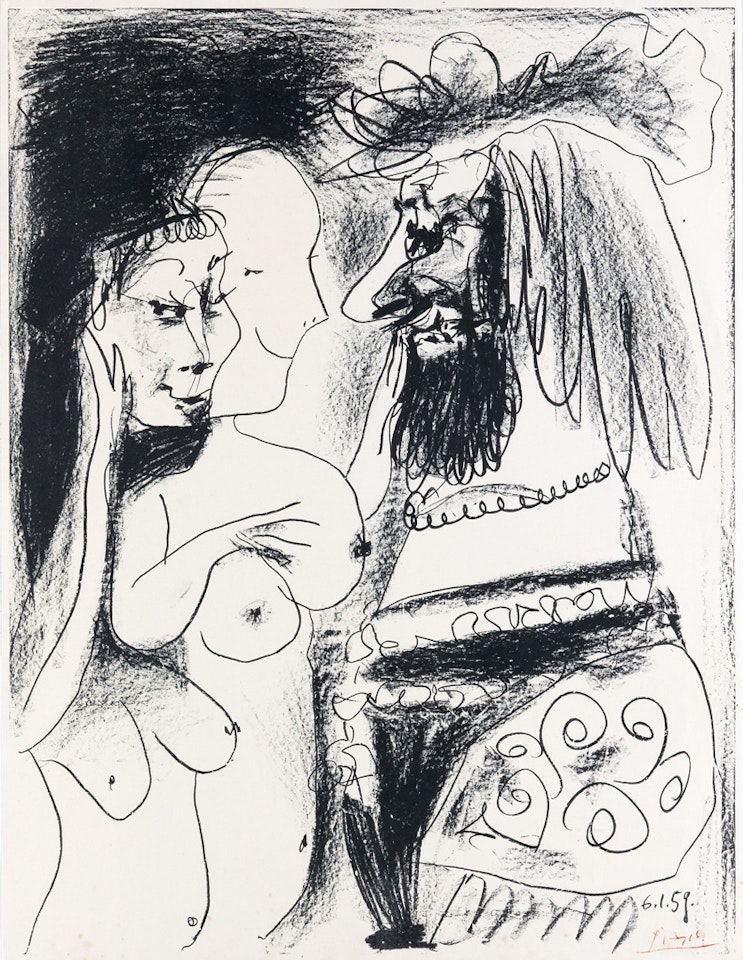 Le Vieux Roi by Pablo Picasso